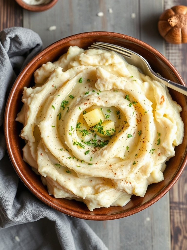 Creamy Garlic Mashed Potatoes Recipe Bliss