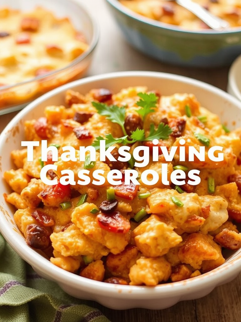 Tasty Thanksgiving Casseroles Delightful Recipes