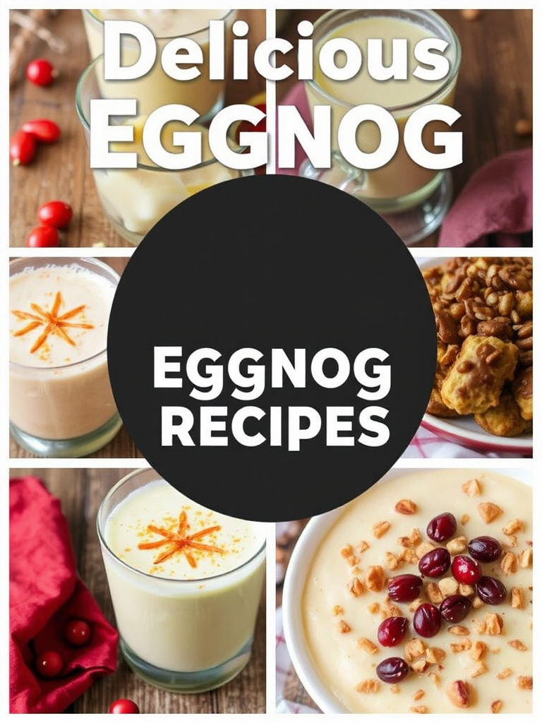 Delicious Eggnog Recipes Festive Holiday Flavors