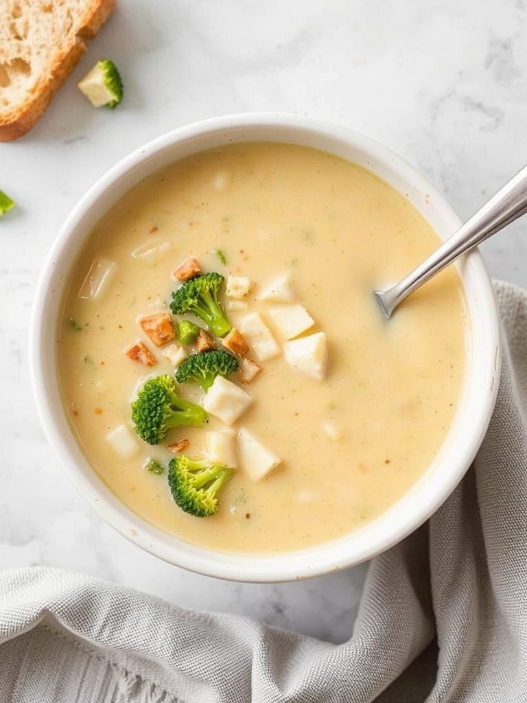 Creamy Broccoli Cheese Soup Recipe Delight