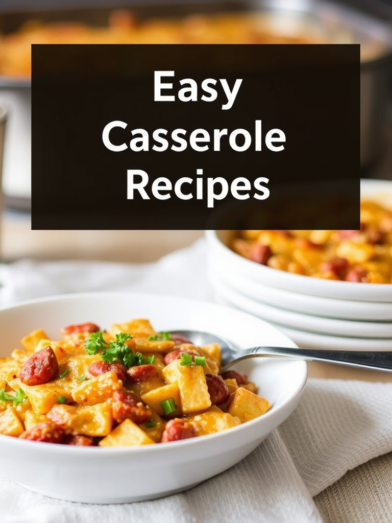 Easy Casserole Recipes Simple Dishes Guide
