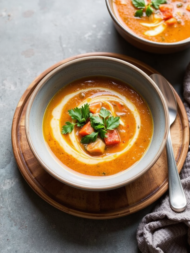 Hearty Vegetarian Soups Easy Cooking Ideas