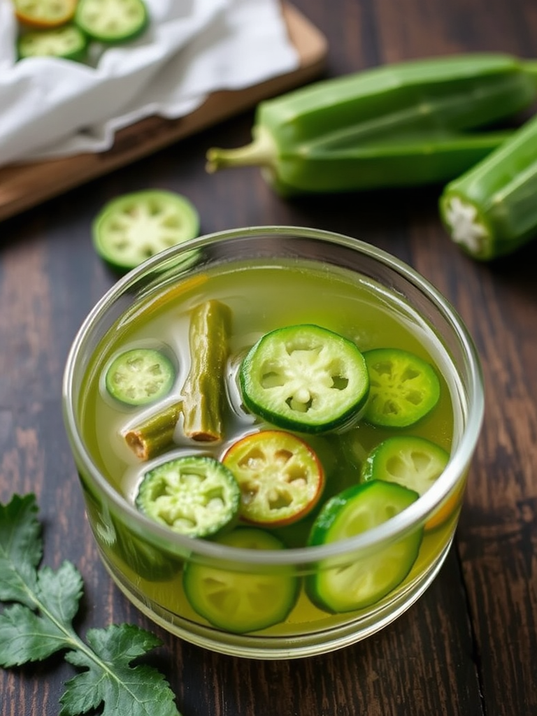 Okra Water Benefits Healthy Detox Elixir
