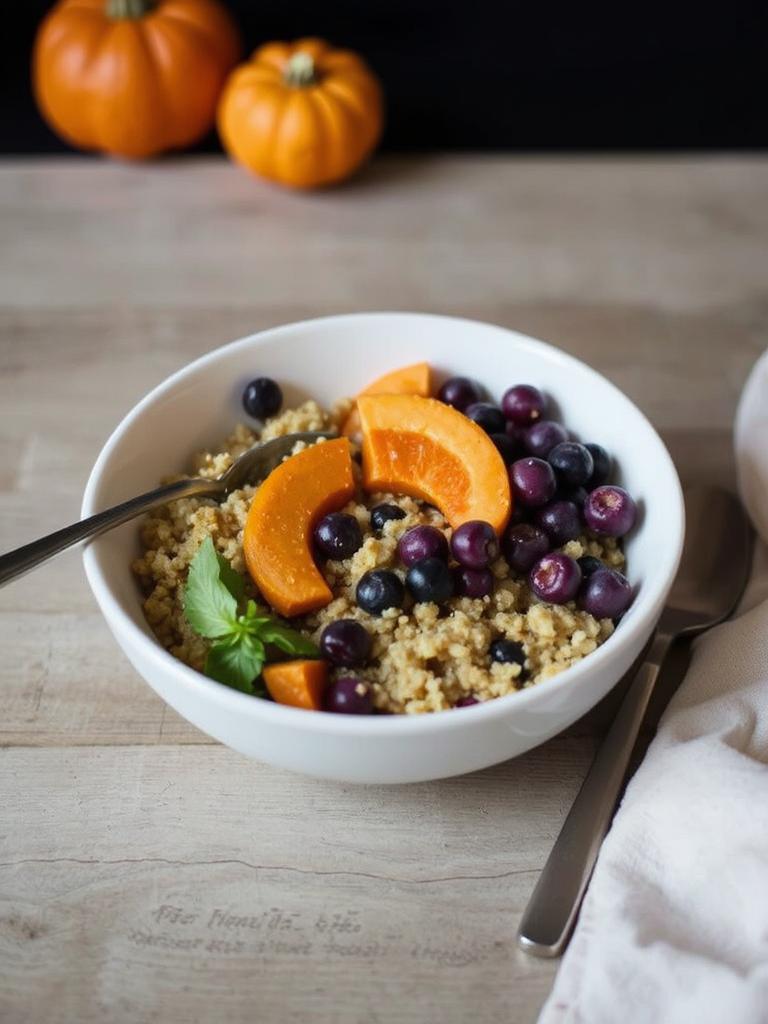 Pumpkin Quinoa Bowls Autumn Meal Perfection
