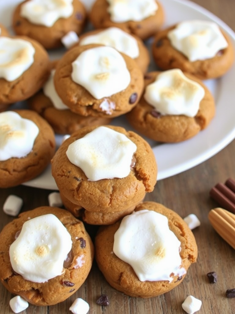 Pumpkin S’mores Cookies Recipe Delight