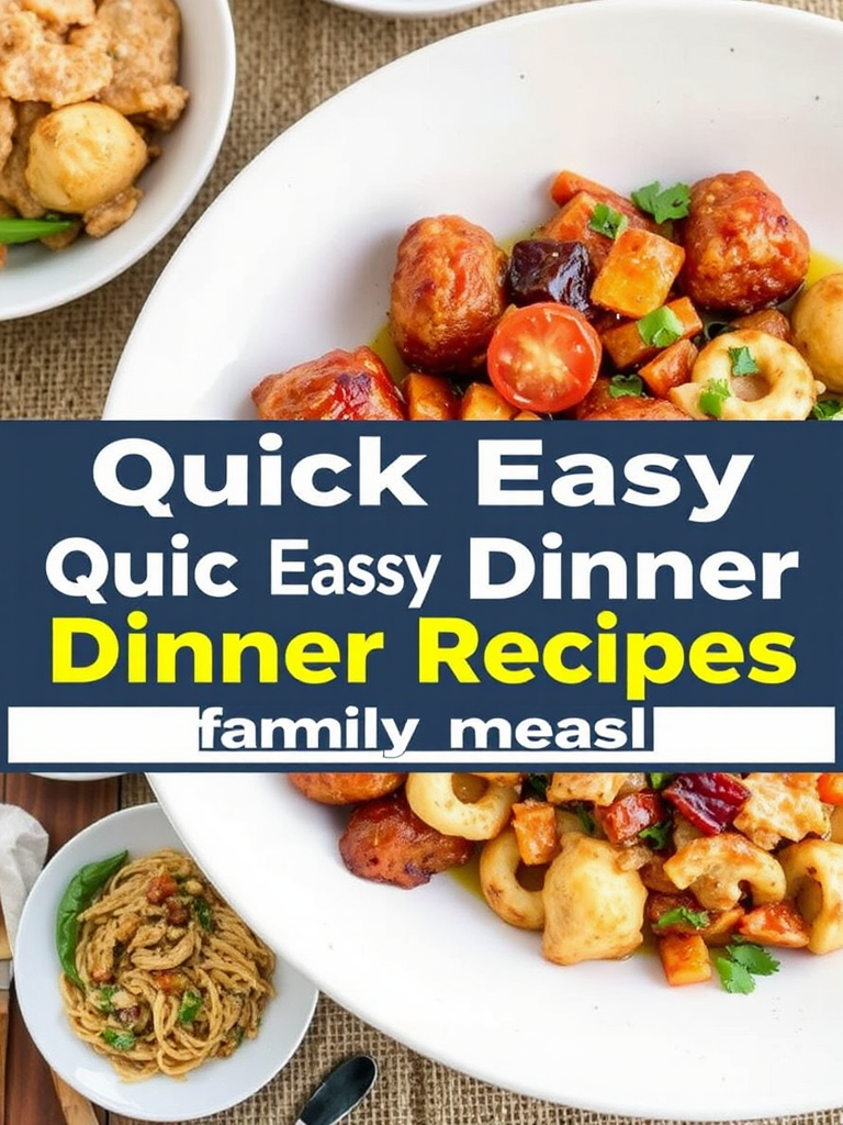 Quick Easy Dinner Recipes for Family Meals