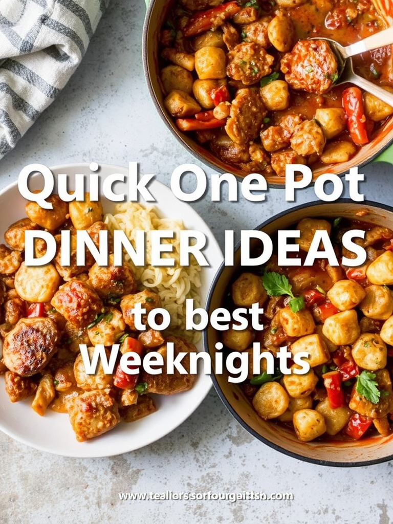 Quick One Pot Dinner Ideas for Busy Weeknights