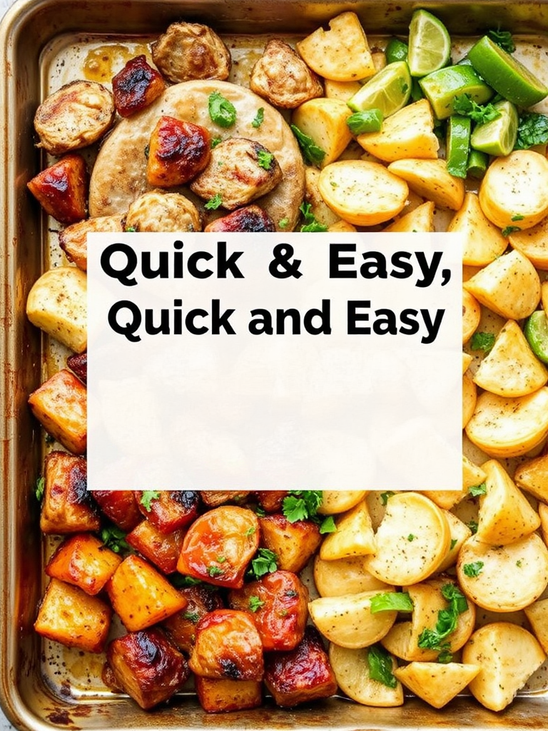 Quick and Easy Sheet Pan Dinners Ideas