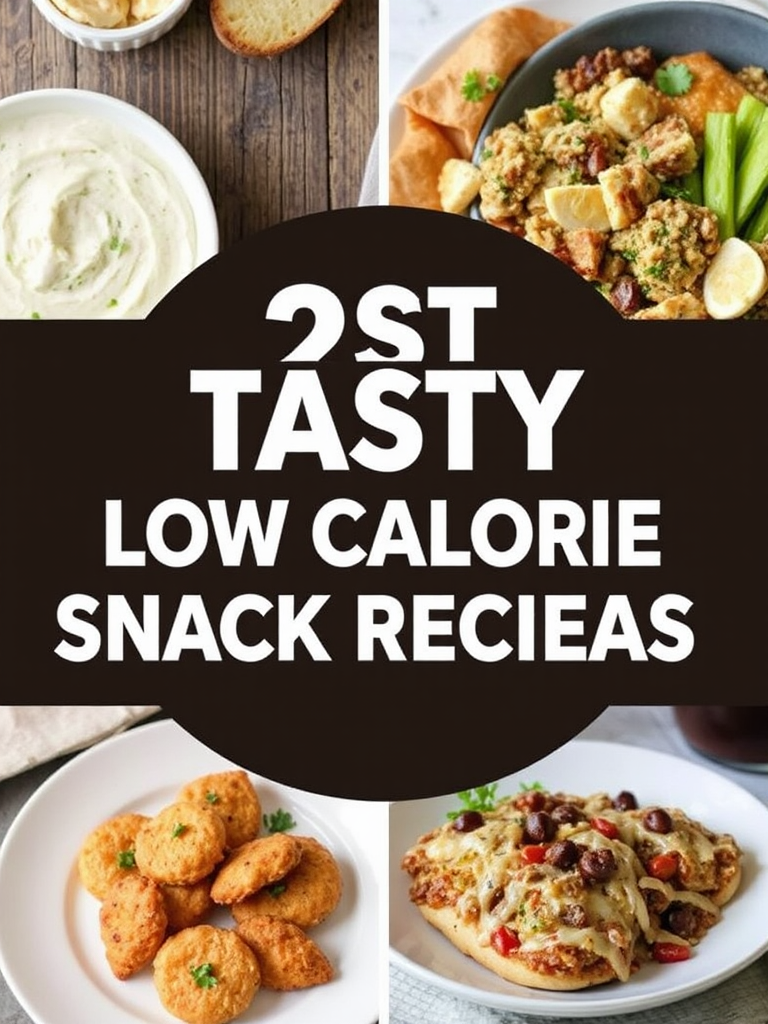 Tasty Low Calorie Snack Recipes Ideas