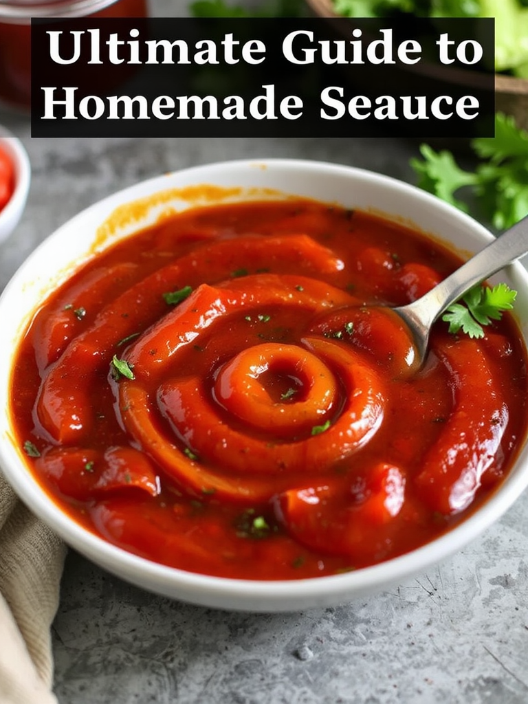 Ultimate Guide to Homemade Sauce Recipes