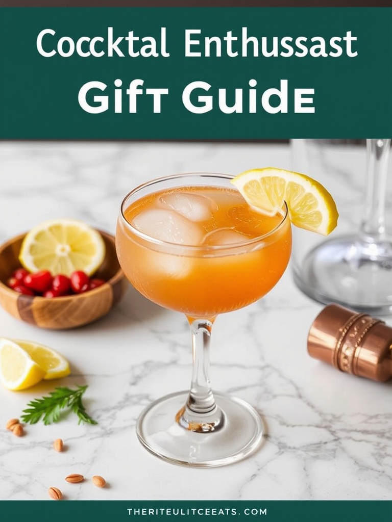 Cocktail Enthusiast Gift Guide for Mixologists