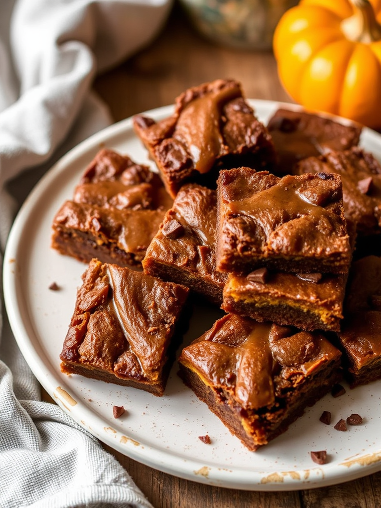 Decadent Pumpkin Brownies Delight Recipes