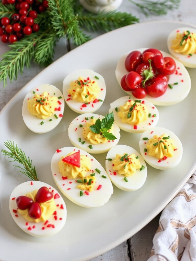 Festive Deviled Eggs Ideas for the Holidays