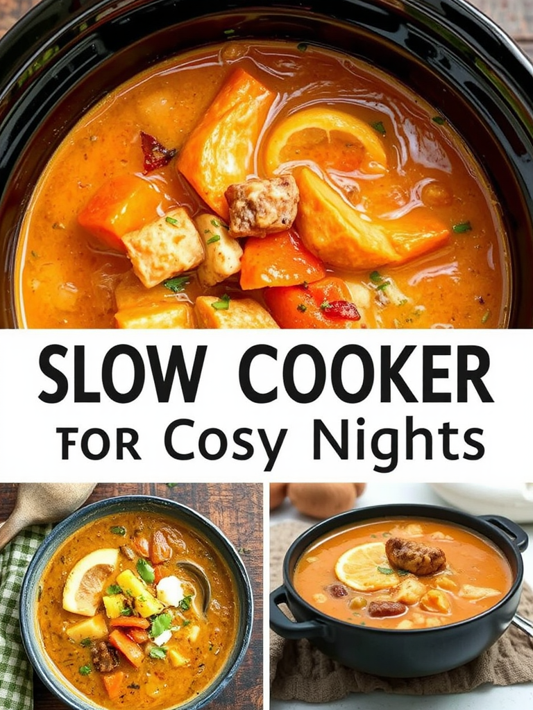 Hearty Slow Cooker Soups for Cozy Nights