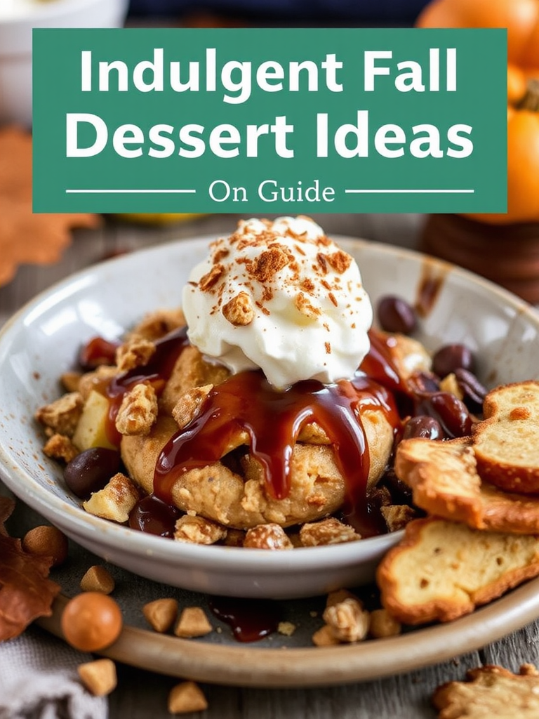 Indulgent Fall Dessert Ideas Guide