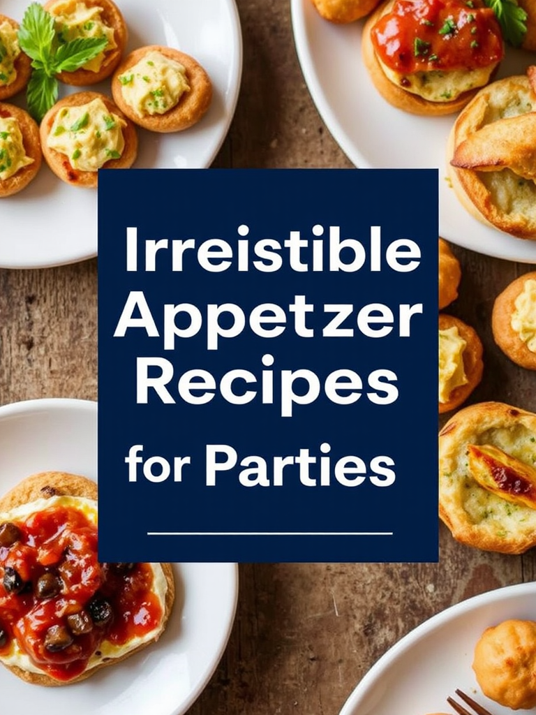 Irresistible Appetizer Recipes for Parties