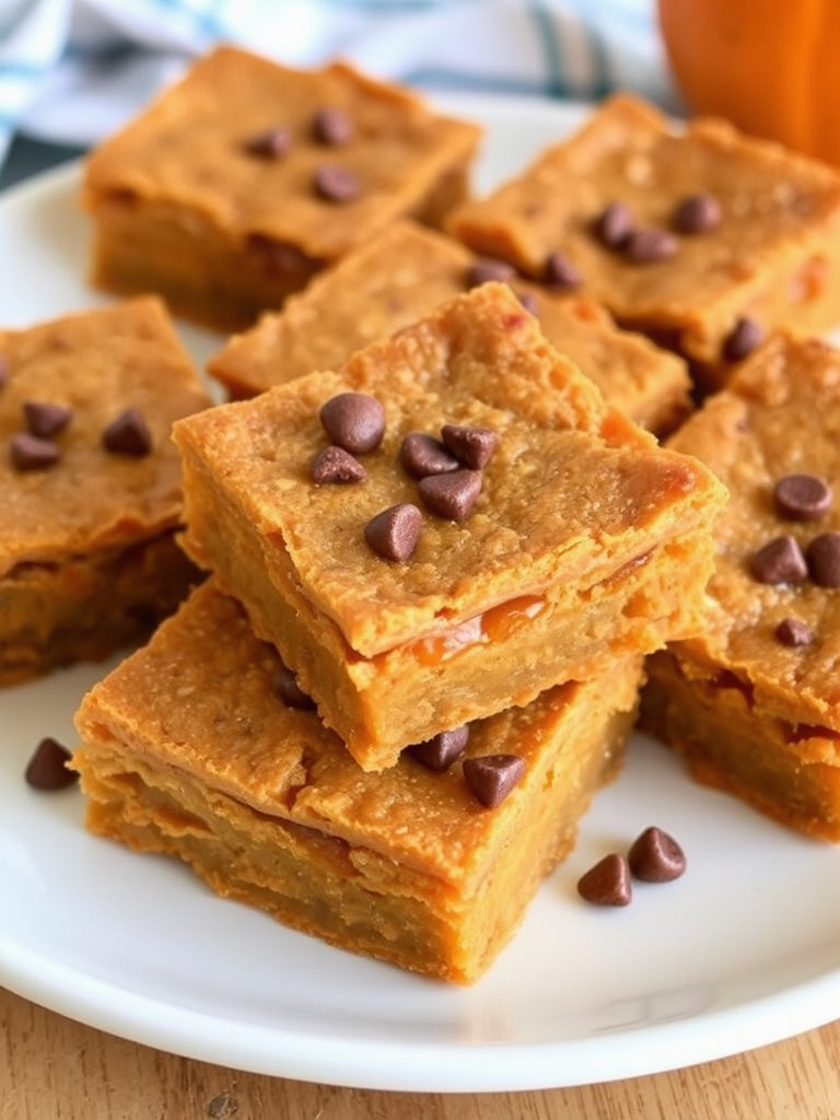 Irresistible Pumpkin Bars Recipe Delight