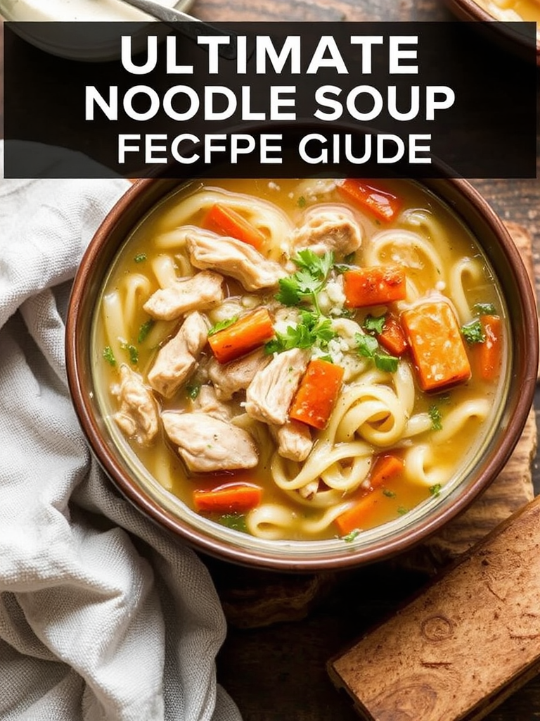 Ultimate Chicken Noodle Soup Recipe Guide