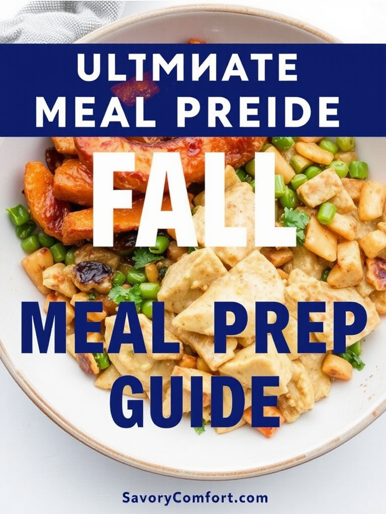 Ultimate Fall Meal Prep Guide Savory Comfort