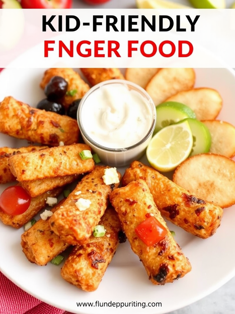 Delicious Kid Friendly Finger Food Ideas