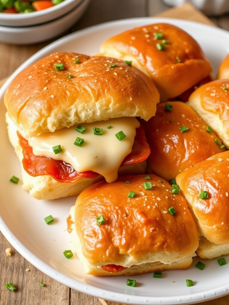 Irresistible Pepperoni Cheese Sliders Recipe