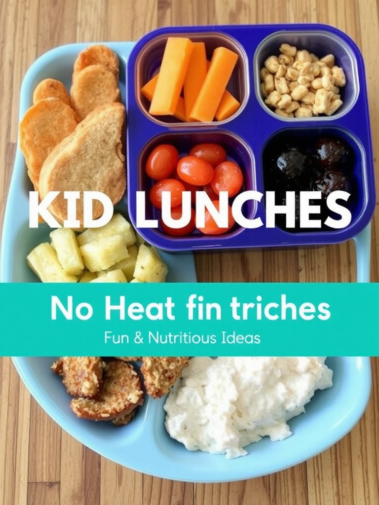 No Heat Kid Lunches Fun & Nutritious Ideas